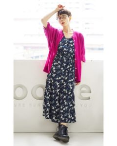 花柄ワンピースのコーデ集♪プチプラ服で可愛いファッション♡ - レディースファッション情報・minafashion