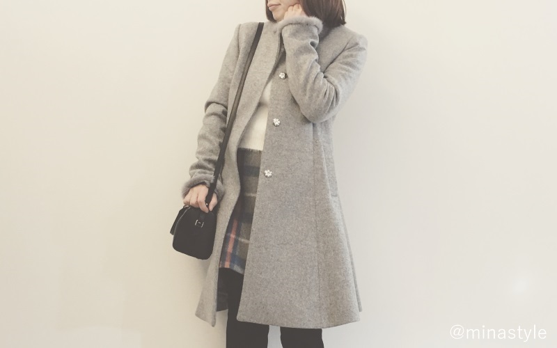 上品な韓国服で作るアラサー向け大人フェミニンな冬の着こなし レディースファッション情報 Minafashion