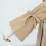 【レビュー】リボン袖が大人可愛いスカラシップ羽織コート