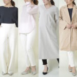 春の大人の超シンプル！きれいめファッションコーディネート