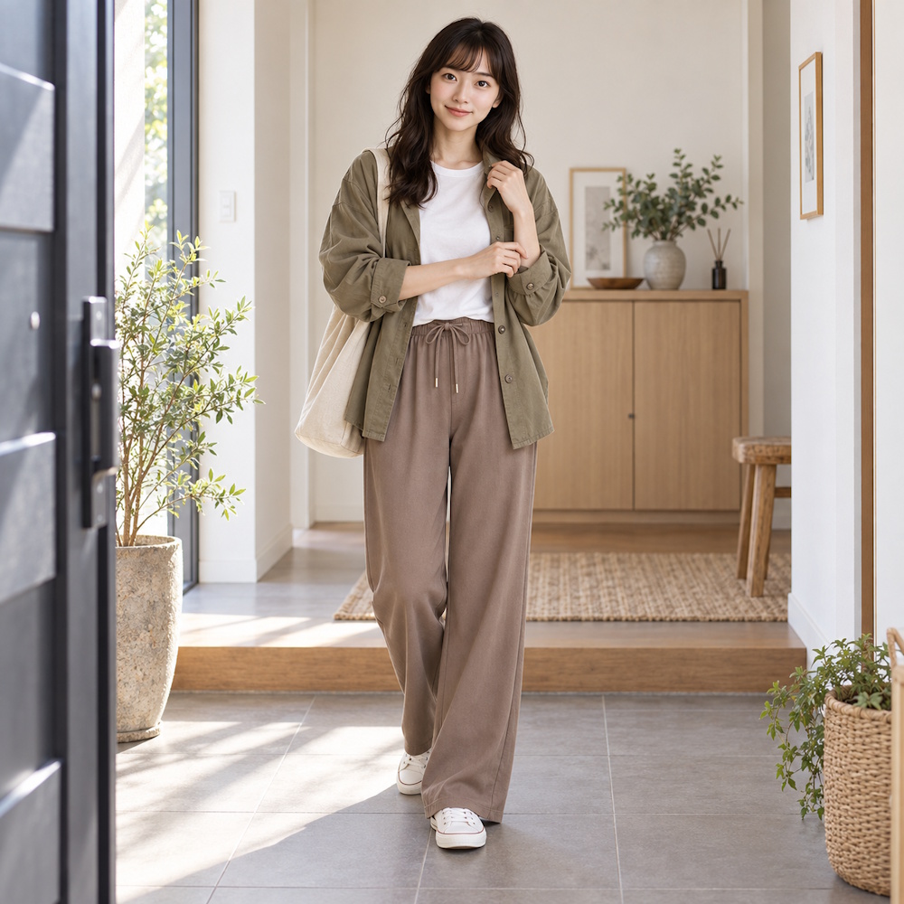 羽織りを一枚加える