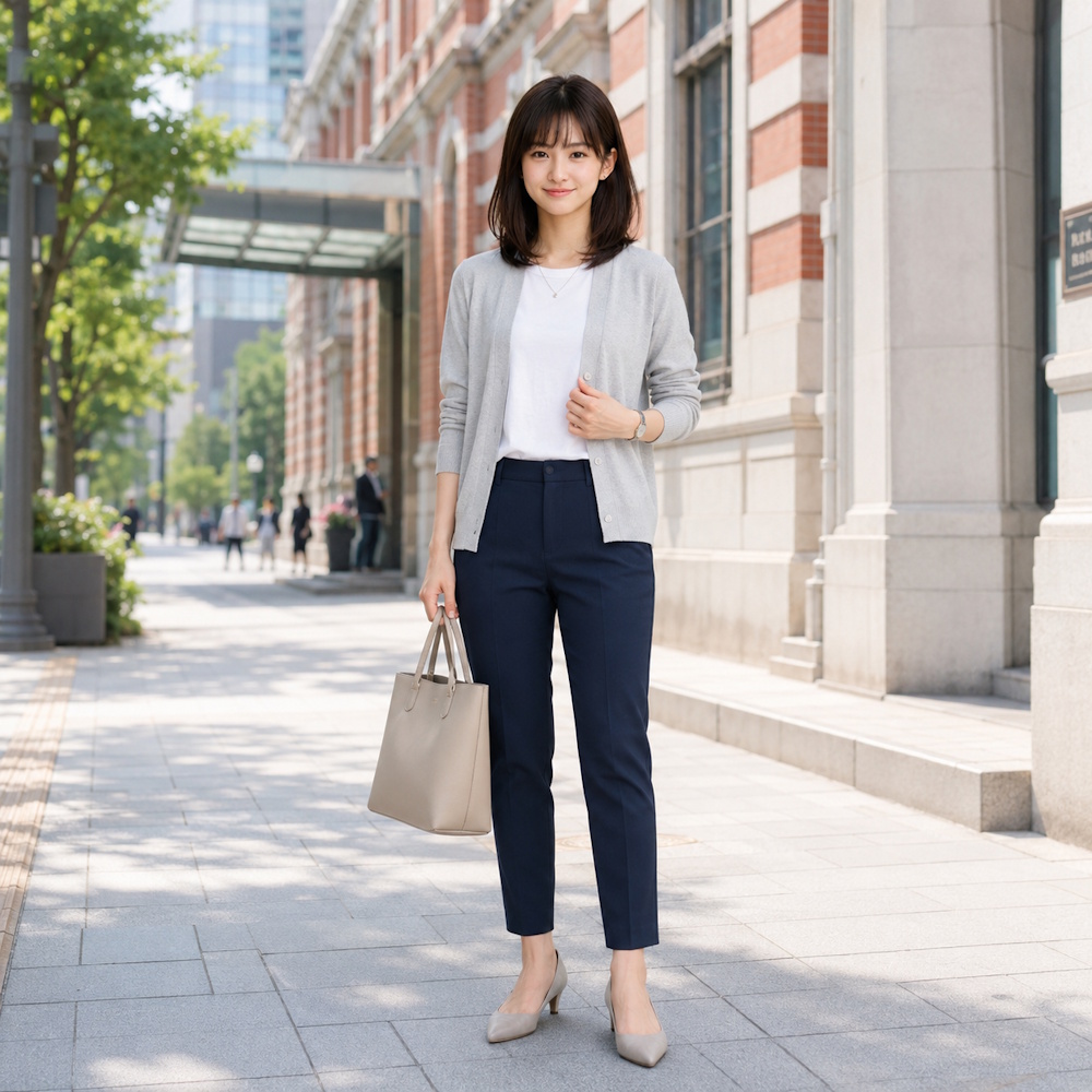 40代女性に似合う白Tシャツコーデ14選！脱ワンパターンで春夏も素敵に見せる着こなし