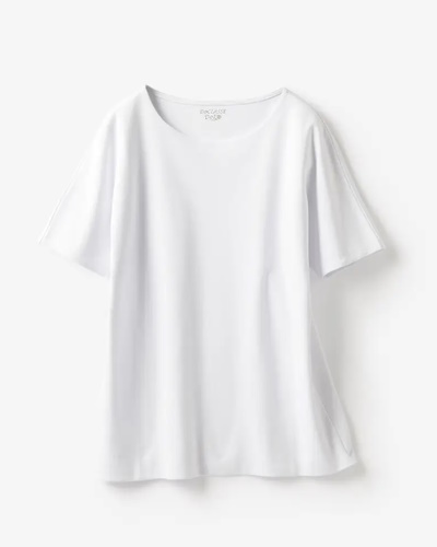 立体クルーネック／半袖・ドゥクラッセTシャツ　¥3,990（税込¥4,389）