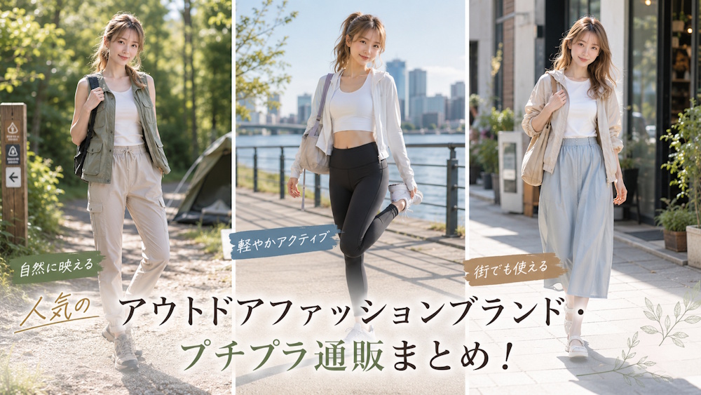 人気のアウトドアファッションブランド・プチプラ通販まとめ！