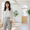 40代のぽっこりお腹と腰回りをカバーするコーデ術 着やせ効果とおしゃれに整える方法