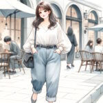 40代アラフォーぽっちゃり女性向け大きいサイズの服ファッション通販