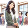 きちんとキレイな40代の働くママ向け保護者会・授業参観スタイルの服装選びとコーディネート
