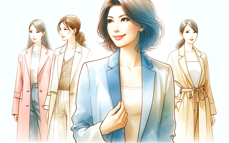 40代アラフォー女性のための基本的なファッションルールとは?