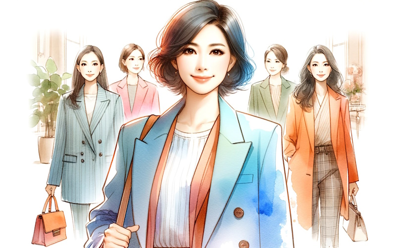 40代アラフォー女性のための基本的なファッションルールとは?