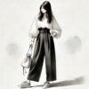 30代女性のための洗練モノトーンコーデ♪シンプル＆上品に決まる着こなし術