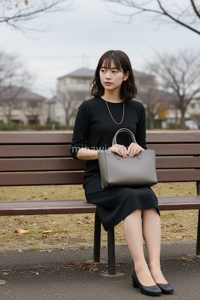 NG例:落ち着いた色だけでまとめて印象がぼやける