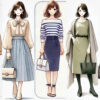 大人の女性のきれいめカジュアルコーディネート・基本の10選