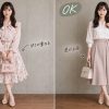 甘すぎると逆効果？大人フェミニンをおしゃれに見せる服の選び方