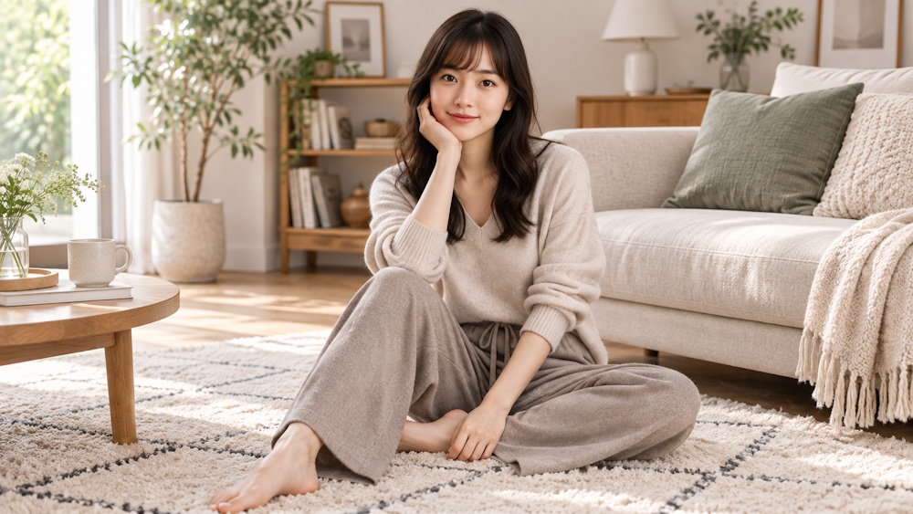 おしゃれ・楽ちん・きれい見え「30代40代女性のおうちコーデ」おすすめ4スタイル